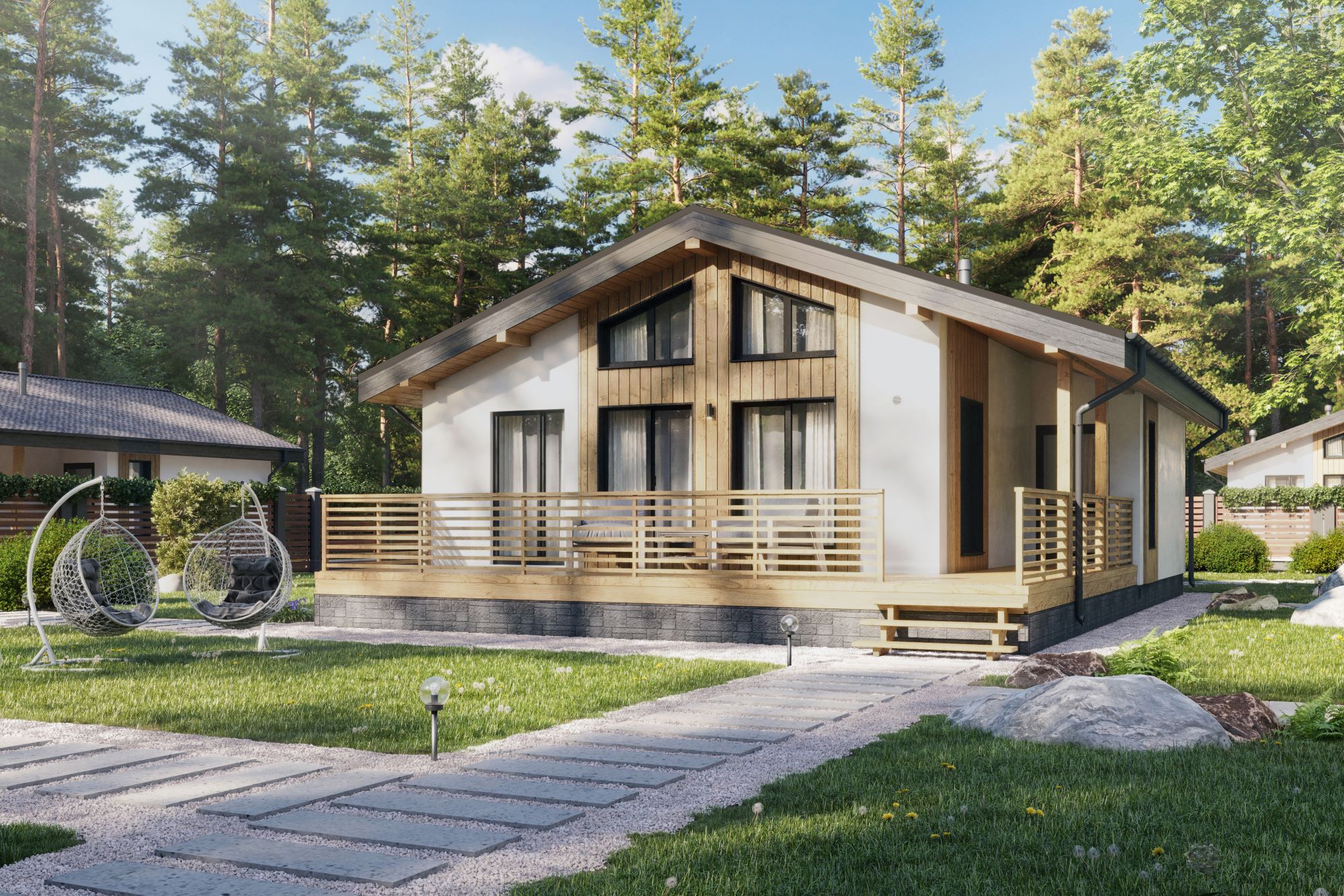 МОНЕ 75 С САУНОЙ | DIOHOUSE