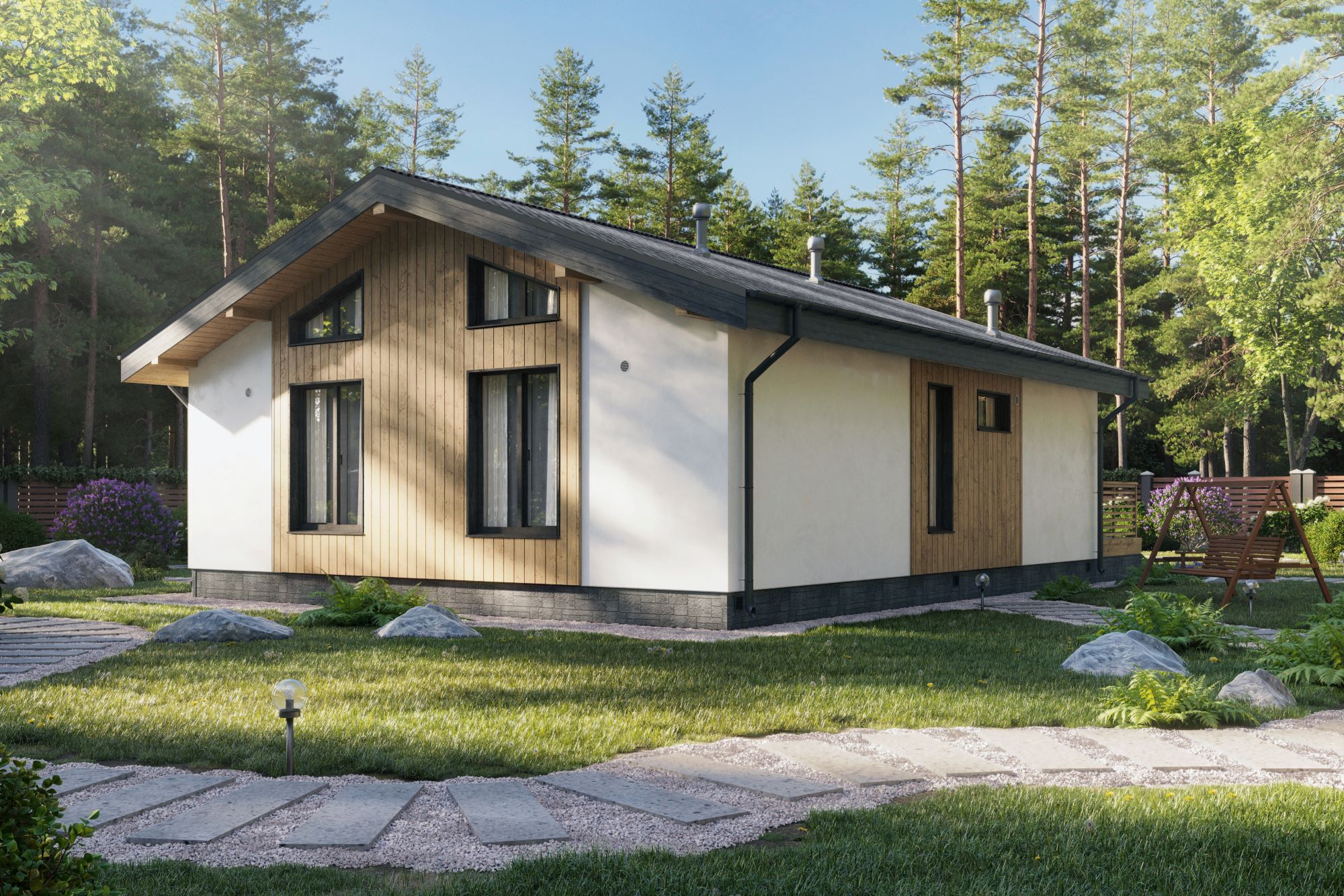 МОНЕ 75 С САУНОЙ | DIOHOUSE