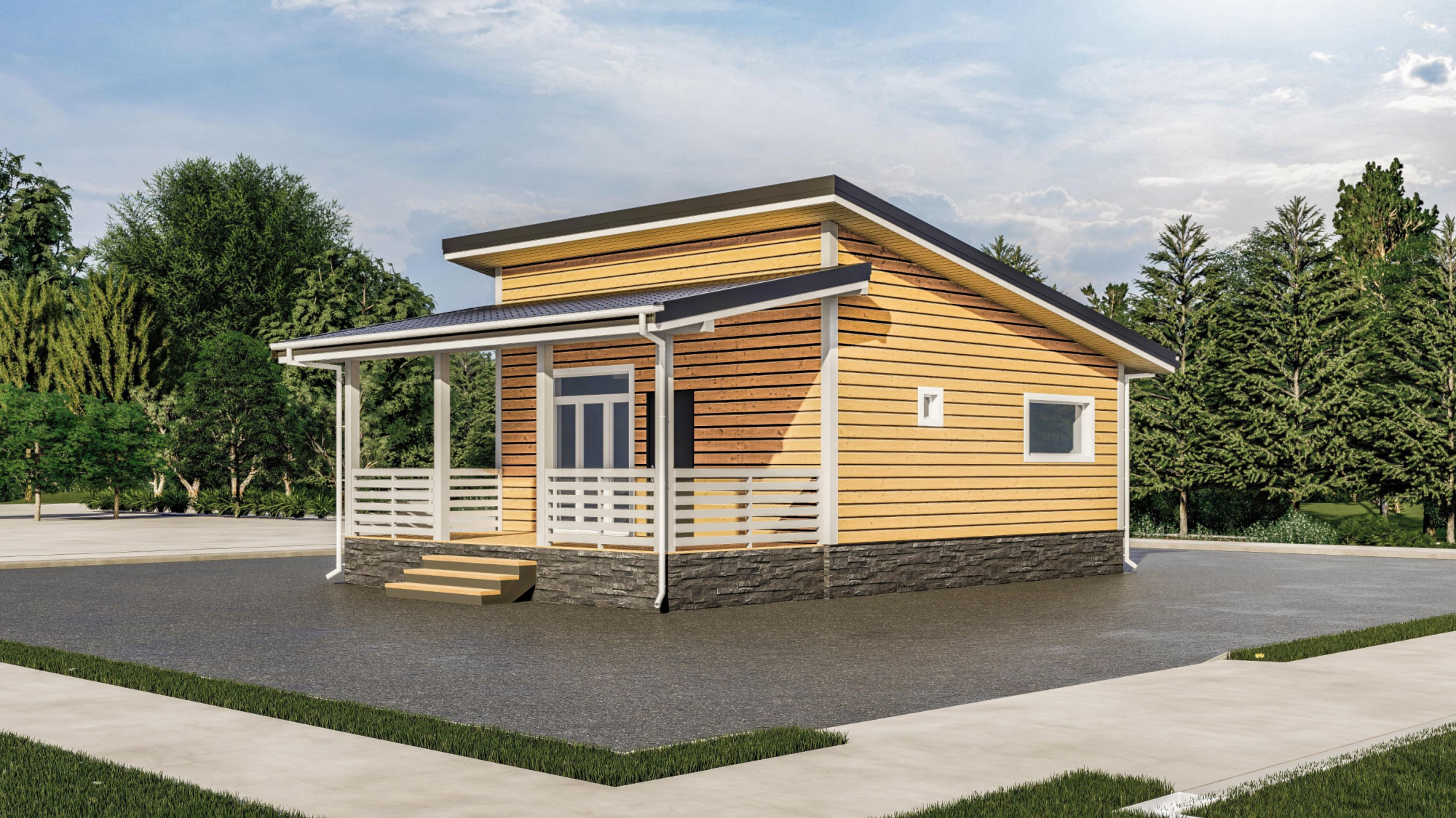 Дом ДАЧА D 60 | DIOHOUSE