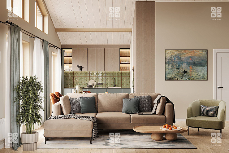 МОНЕ 75 С САУНОЙ