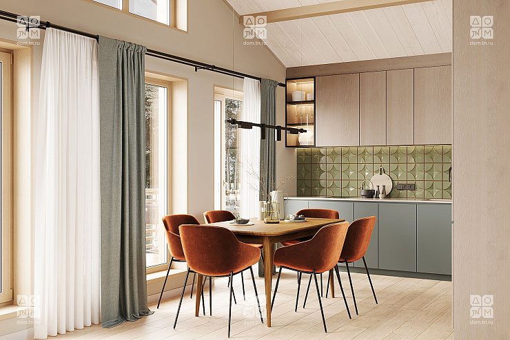 МОНЕ 75 С САУНОЙ