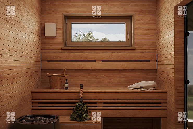 МОНЕ 75 С САУНОЙ