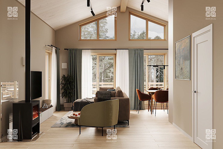 МОНЕ 75 С САУНОЙ